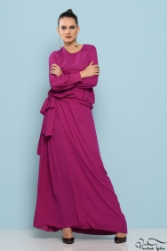  Givency Fuşya Elbise 