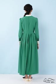  Carmen Yeşil Elbise 