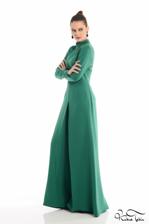  Carolina Yeşil Elbise 